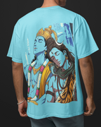 Shiva Vishnuji Oversized T-Shirt