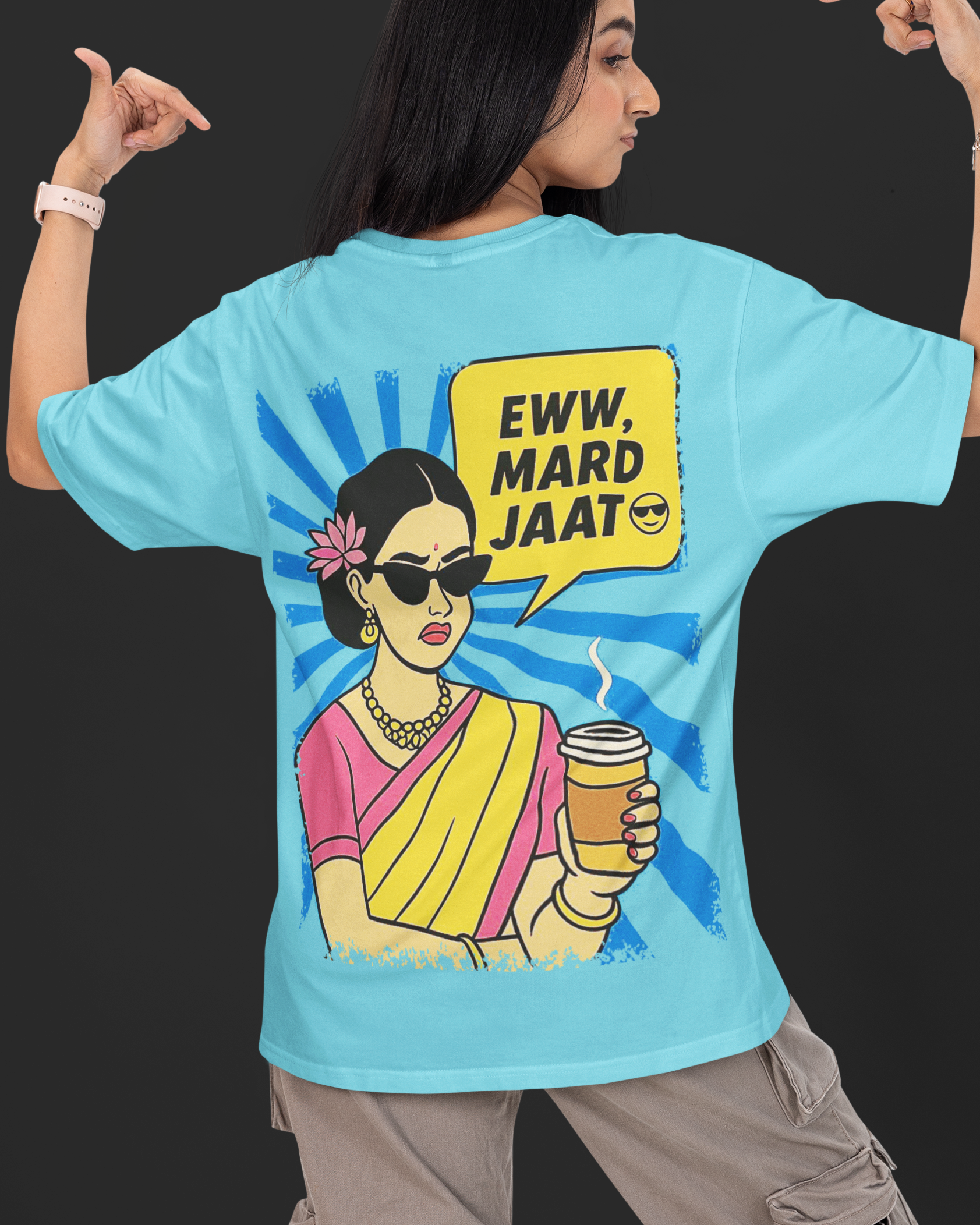 Mard Jaat Oversized T-Shirt