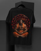 Hanumanji Meditating Oversized  T-Shirt