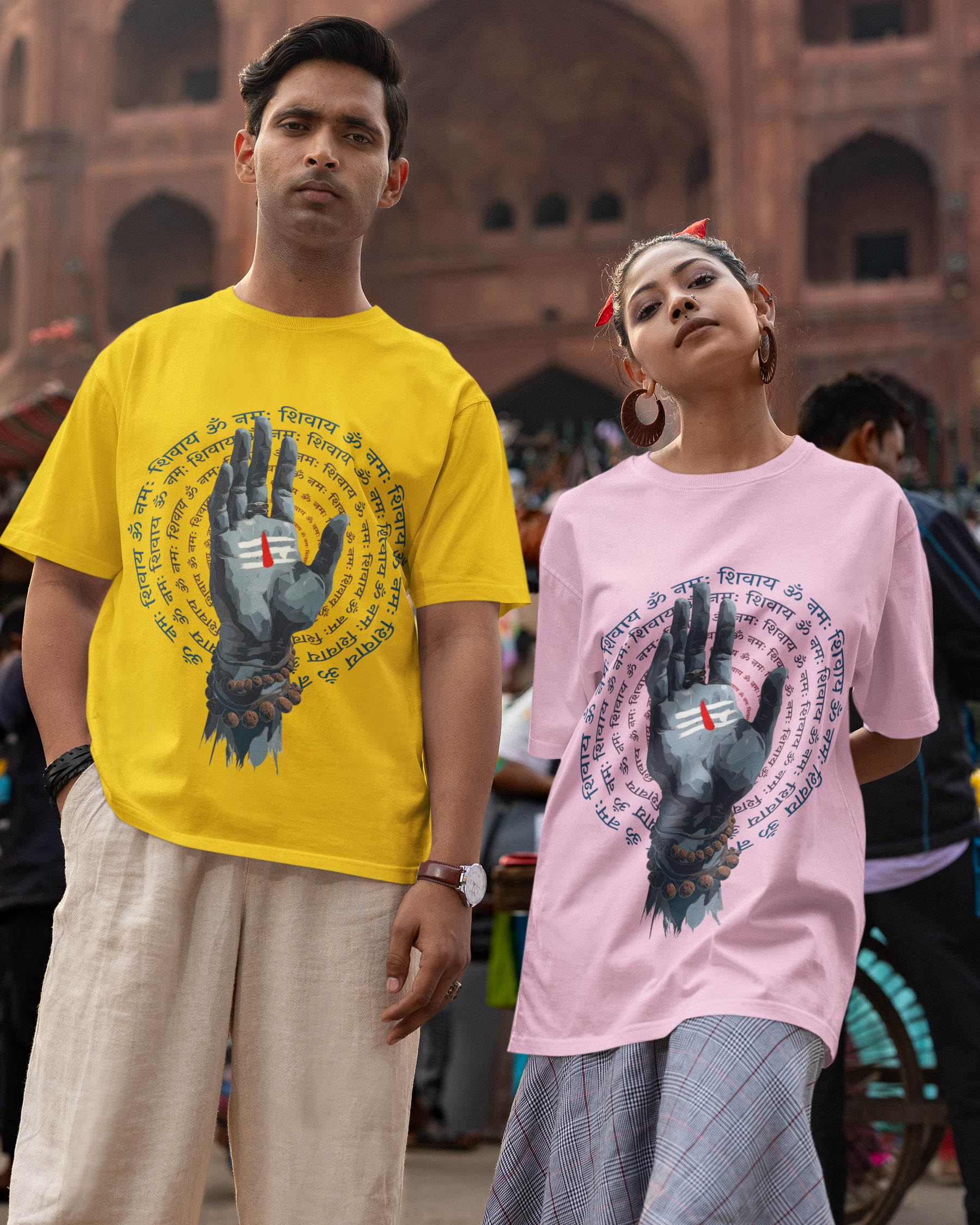 Shiva Hand Oversized T-Shirt