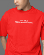 Dont Forget Virat Kohli Oversized T-Shirt