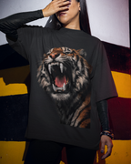 Tiger Roar Bling Oversized T-Shirt