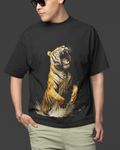 Tiger Water Jump Oversized T-Shirt