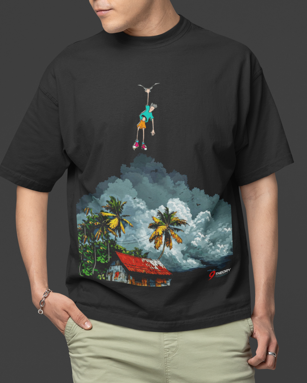 Hanging Around Oversized T-Shirt