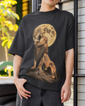 Lion Roar Moon Oversized Tshirt